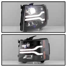 Load image into Gallery viewer, Spyder Chevy Silverado 1500 07-13/2500HD/3500HD 07-14 LED Black PRO-YD-CS07V3PL-BK

