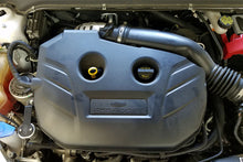 Load image into Gallery viewer, J&amp;L 13-19 Ford Fusion 2.0L EcoBoost Passenger Side Oil Separator 3.0 - Clear Anodized
