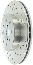 Load image into Gallery viewer, StopTech Select Sport 90-01 Acura Integra (exc. Type R) Slotted and Drilled Left Front Rotor
