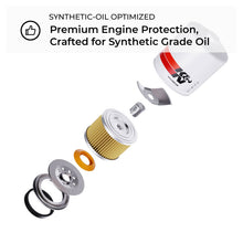 Load image into Gallery viewer, K&amp;N 03-05 Neon SRT-4 / Lotus Elise Performance Gold Oil Filter
