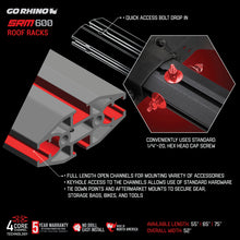 Load image into Gallery viewer, Go Rhino SRM600 Series Tubular Rack - 75in
