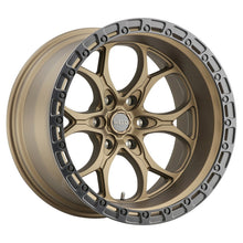 Load image into Gallery viewer, Weld Off-Road W106 20X9 Ledge 6X139.7 ET20 BS5.75 Satin Bronze / Black Ring 106.1
