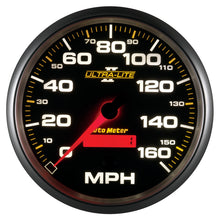 Load image into Gallery viewer, Autometer Ultra-Lite II 5 Inch 160 MPH FSE Programmable Speedometer
