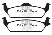 Load image into Gallery viewer, EBC 03-04 Dodge Dakota 2WD 3.9 Ultimax2 Rear Brake Pads
