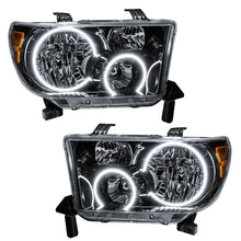 Load image into Gallery viewer, Oracle 07-11 Toyota Tundra Pre-Assembled Headlights - Black Housing - White
