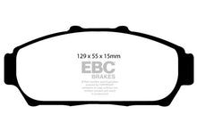 Load image into Gallery viewer, EBC 94-01 Acura Integra 1.8 Redstuff Front Brake Pads
