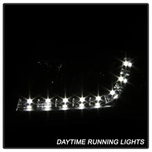 Load image into Gallery viewer, Spyder Audi A6 02-04 Projector Headlights Halogen Model Only - DRL Black PRO-YD-ADA601-DRL-BK
