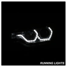 Load image into Gallery viewer, Spyder 12-14 BMW F30 3 Series 4DR Projector Headlights - LED DRL - Smoke (PRO-YD-BMWF3012-DRL-SM)
