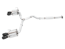 Load image into Gallery viewer, AWE Tuning Subaru STI VA / WRX GV / STI GV Sedan Touring Edition Exhaust - Diamond Black Tip (102mm)

