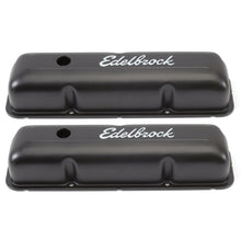 Load image into Gallery viewer, Edelbrock Valve Cover Signature Series Ford 1958-1976 FE V8 Black
