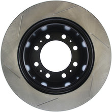 Load image into Gallery viewer, StopTech 08-10 Dodge Ram 4500 6.7L Slotted Left Front Brake Rotor
