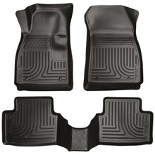 Load image into Gallery viewer, Husky Liners 12-14 Chevrolet Sonic Weatherbeater Black Front &amp; 2nd Seat Floor Liners
