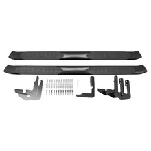 Load image into Gallery viewer, Westin 2014-2018 Chevy Silverado 1500 Crew Cab PRO TRAXX 5 Oval Nerf Step Bars - Black
