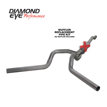 Load image into Gallery viewer, Diamond Eye KIT 4in CB MFLR RPLCMENT PIPE DUAL SS: 03-07 FORD 6.0L F250/F350
