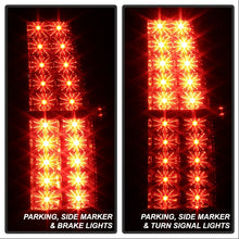 Load image into Gallery viewer, Spyder Chevy Suburban/GMC Yukon/Yukon Denali 07-14 LED Tail Lights Blk ALT-YD-CSUB07-LED-BK
