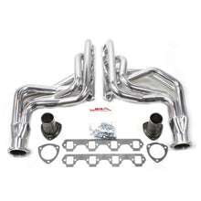 Load image into Gallery viewer, JBA 65-73 Ford Mustang 260-351W (w/Mustang II Suspension) 1-3/4in Primary Sliver Long Tube Header
