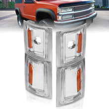 Load image into Gallery viewer, ANZO 1994-1998 Chevrolet Blazer Corner Lights Clear Lens w/ Amber Reflector
