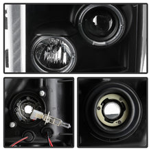 Load image into Gallery viewer, Spyder Ford Super Duty 11-16 Projector Headlights LEDHalo DRL All Black PRO-YD-FS11-HL-BKV2
