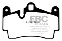 Load image into Gallery viewer, EBC 11-15 Audi Q7 3.0 Supercharged Yellowstuff Rear Brake Pads
