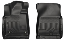Load image into Gallery viewer, Husky Liners 12-13 Toyota Tundra Weatherbeater Black Front Floor Liners
