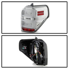 Load image into Gallery viewer, Spyder Toyota 4Runner 10-14 LED Tail Lights - Sequential Turn Signal - Chrome ALT-YD-T4R10-SEQ-C
