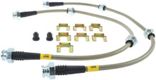 Load image into Gallery viewer, StopTech 2/89-96 Nissan 300ZX / 6/89-96 300ZX Turbo Stainless Steel Front Brake Lines
