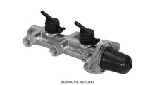 Load image into Gallery viewer, Wilwood Tandem Remote Master Cylinder - 1 1/8in Bore Ball Burnished
