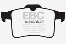 Load image into Gallery viewer, EBC 10-15 Jaguar XF 5.0 Supercharged (470) Redstuff Rear Brake Pads
