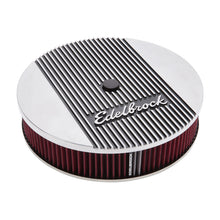 Load image into Gallery viewer, Edelbrock Air Cleaner Elite II 14In Diameter w/ 3In Element Standard Height Polished
