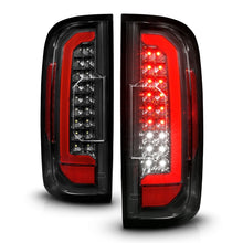Load image into Gallery viewer, ANZO 15-21 GMC Canyon Full LED Taillights w/ Red Lightbar Black Housing/Clear Lens
