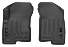 Load image into Gallery viewer, Husky Liners 07-12 Dodge Caliber / 07-12 Jeep Compass WeatherBeater Front Row Black Floor Liners
