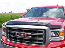 Load image into Gallery viewer, AVS 15-18 GMC Sierra 2500 (Excl. Induction Hood) Bugflector Medium Profile Hood Shield - Smoke
