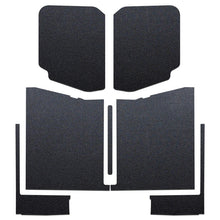 Load image into Gallery viewer, DEI 20-22 Jeep Gladiator JT 4-Door Boom Mat Complete Headliner Kit - 7 Piece - Black
