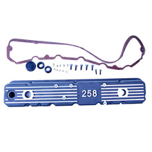 Load image into Gallery viewer, Omix Aluminum Valve Cover Blk 258 81-87 CJ &amp; Wrangler
