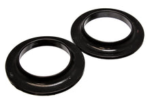 Load image into Gallery viewer, Energy Suspension Universal 3-3/4in ID 5-13/16in OD 7/8in H Black Coil Spring Isolators (2 per set)
