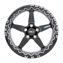 Load image into Gallery viewer, Weld S904 18X12 Ventura Drag Beadlock 5X120.65 ET55 BS8.7 Gloss Black MIL Dia 78.1
