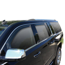 Load image into Gallery viewer, Westin 15-18 Chevy/GMC/Cadillac Suburban/Yukon/Escalade Wade In-Channel Wind Deflector 4pc - Smoke
