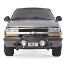 Load image into Gallery viewer, Westin 1998-04 Chevy/GMC S-Series/Blazer Downsize Safari Light Bar Mount Kit - Black
