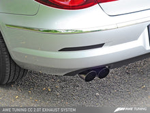 Load image into Gallery viewer, AWE Tuning VW CC 2.0T Touring Edition Performance Exhaust - Diamond Black Tips
