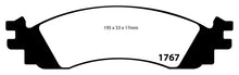 Load image into Gallery viewer, EBC 10-12 Ford Taurus 3.5 Twin Turbo SHO Redstuff Front Brake Pads
