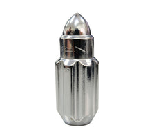 Load image into Gallery viewer, NRG 500 Series M12 X 1.5 Bullet Shape Steel Lug Nut Set - 21 Pc w/Lock Key - Silver

