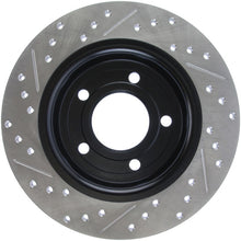 Load image into Gallery viewer, StopTech 04-10 Mazda3 Slotted &amp; Drilled Left Rear Rotor
