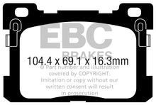 Load image into Gallery viewer, EBC 2017+ Genesis G90 5.0L Yellowstuff Rear Brake Pads
