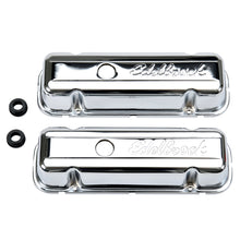 Load image into Gallery viewer, Edelbrock Valve Cover Signature Series Buick 1977 and Later 3 8L and 4 1L V6 Chrome

