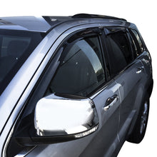 Load image into Gallery viewer, Westin 2011-2018 Jeep Grand Cherokee Wade Slim Wind Deflector 4pc - Smoke
