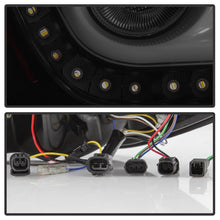 Load image into Gallery viewer, Spyder 16-18 Honda Civic 4 Door Light Bar LED Tail Lights - Black Smoke (ALT-YD-HC164D-LB-BSM)
