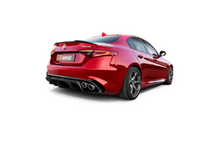 Load image into Gallery viewer, Akrapovic 17-19 Alfa Romeo Giulia Quadrifoglio Evolution Line Cat Back (Titanium)
