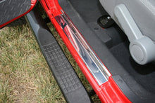 Load image into Gallery viewer, Rugged Ridge 07-18 Jeep Wrangler 4 Door Stainless Steel Door Entry Guards
