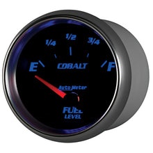 Load image into Gallery viewer, Autometer Cobalt 66.7mm 240-33 ohms Short Sweep Electronic Fuel Level Gauge
