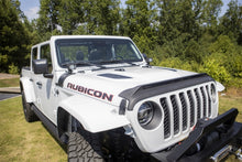 Load image into Gallery viewer, AVS 2018-2019 Jeep Wrangler (JL) Aeroskin Low Profile Hood Shield w/ Lights - Black
